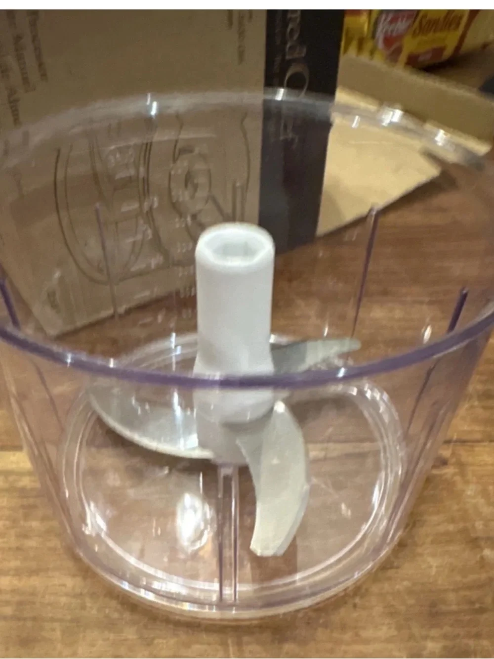 Pampered Chef Manual Food Processor #2581 With Original Box